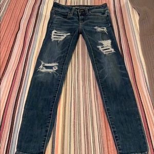 American Eagle Low Rise Jeggings.